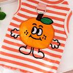 Burnt Coral Striped / XS
