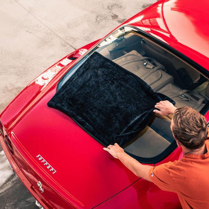 15x15in YISLU Drying Towel  - Super Absorbent Car Drying Towel, Woven With Twisted Microfiber, 1300 GSM High Quality Microfiber 70 30 Mixed Twisted Microfiber