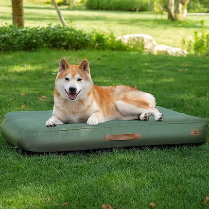 Medium Dog Outdoor Removable And Washable Inflatable Waterproof And Non-slip Dog Bed Summer Pet Travel Mat