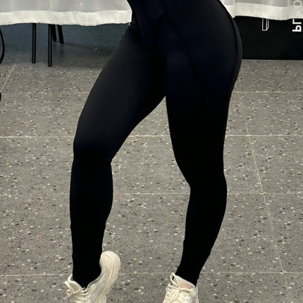 3 Pack Women's Quick Dry High Waist Tummy Control Yoga Pants Workout Leggings With Side Pockets