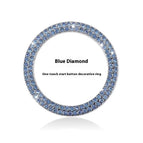 Double Row Blue Diamond